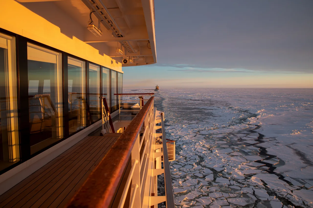Gefrorene Ostsee, Schwedisch-Lappland