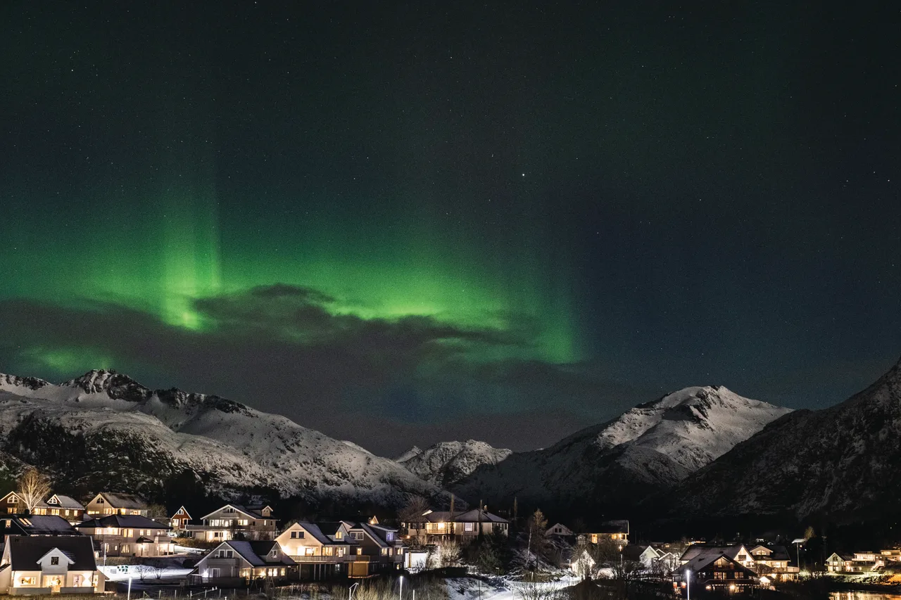 Nordlicht über Svolvær