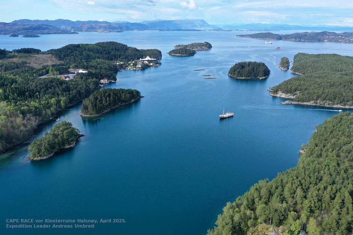 CAPE RACE zwischen Bodø und Stavanger, 15.-25. April 2025   3 Teil Selja Kloster - Stavanger
