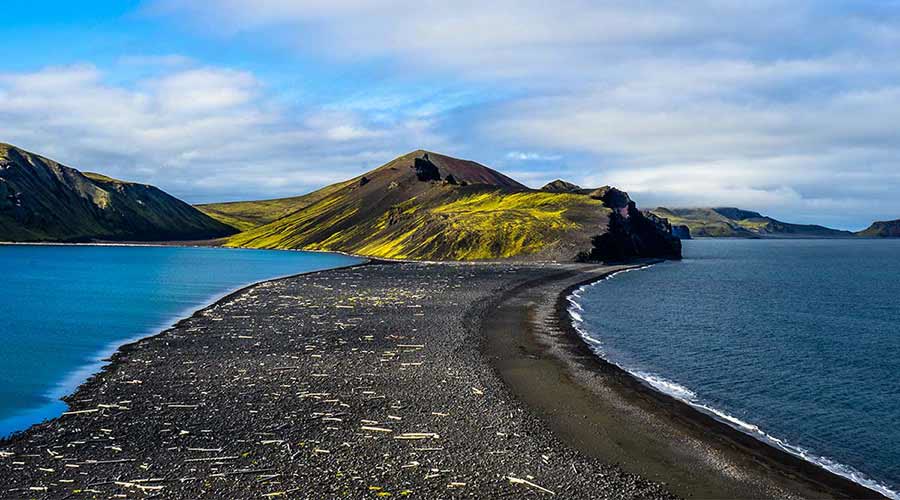 Jan Mayen im Nordatlantik