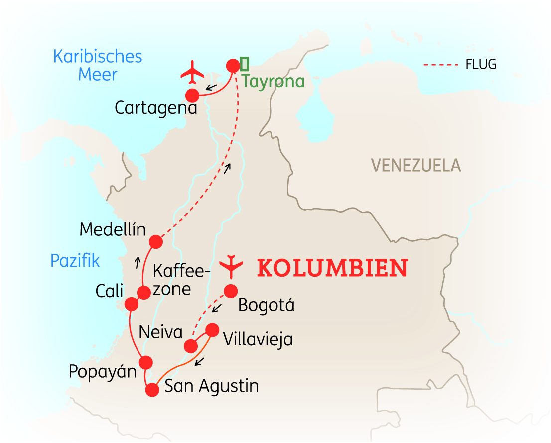 Routenkarte