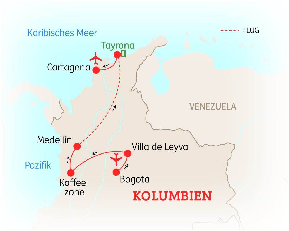 Routenkarte