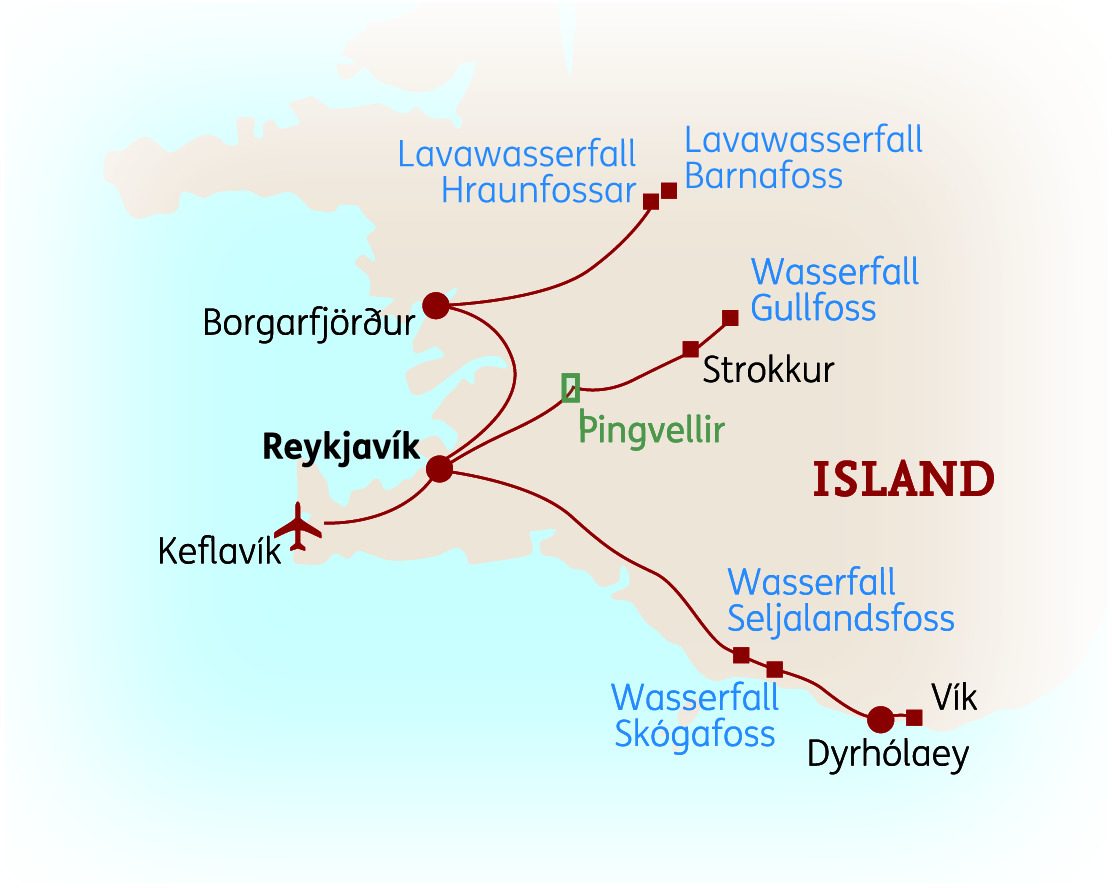 Routenkarte