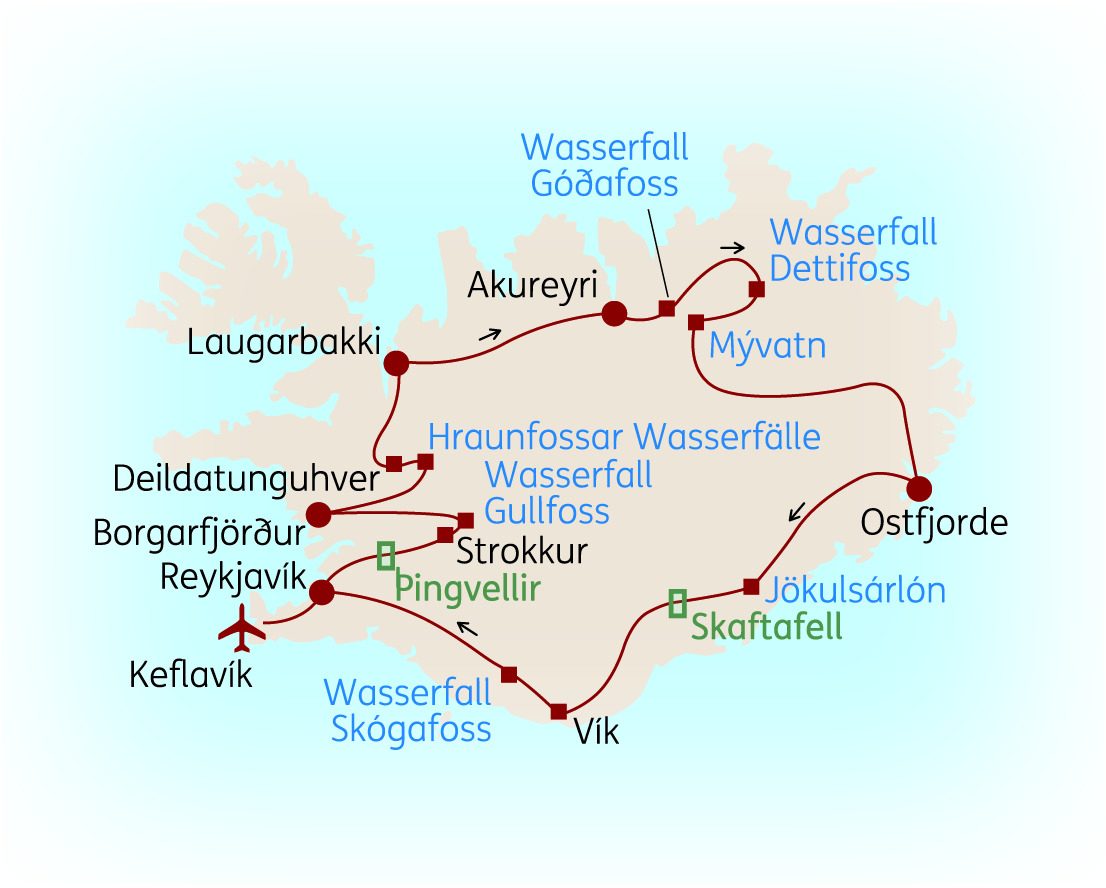 Routenkarte