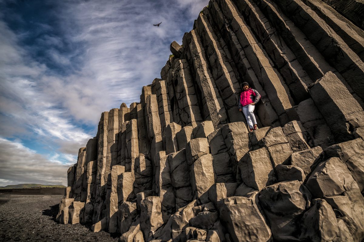 Basaltsäulen Reynisfjara