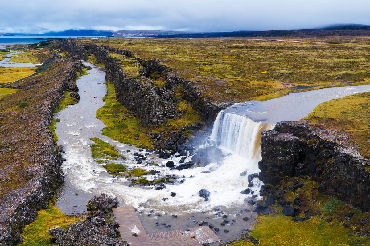 Öxarárfoss, Thingvellir