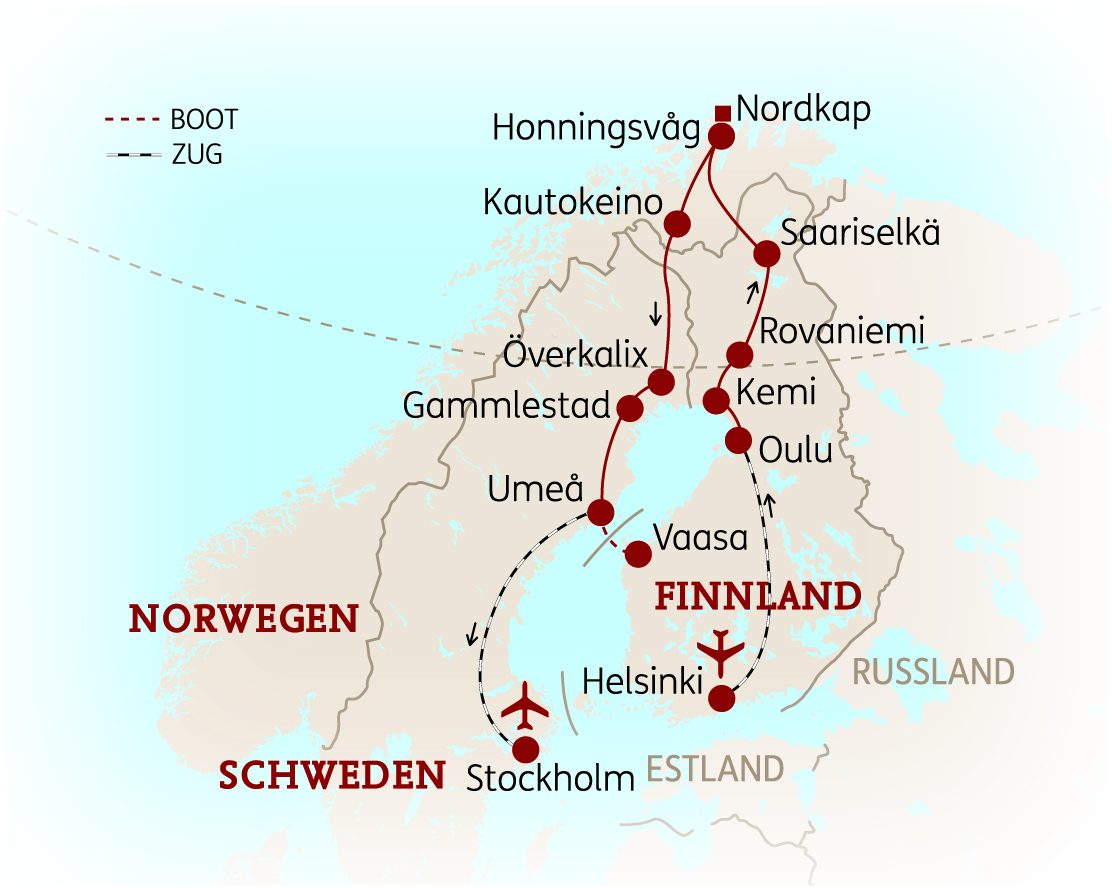 Routenkarte