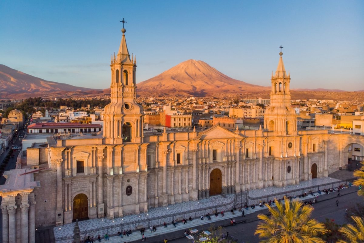 PER Galerie Kathedrale von Arequipa