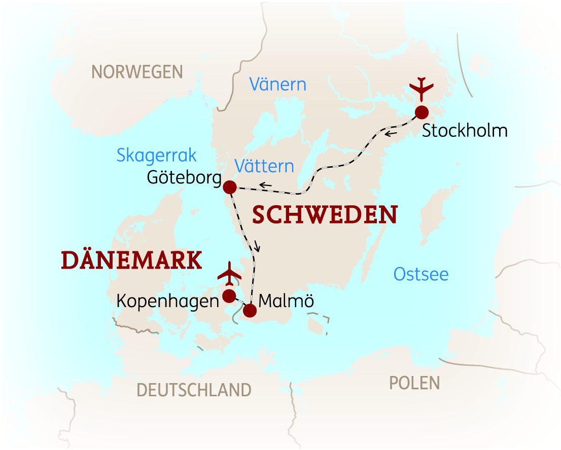 Routenkarte