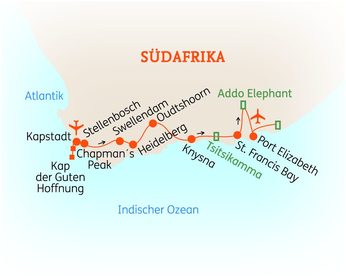 Routenkarte