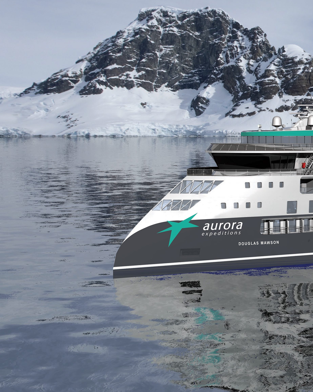 Douglas Mawson — X-Bow Bug mit Aurora-Logo