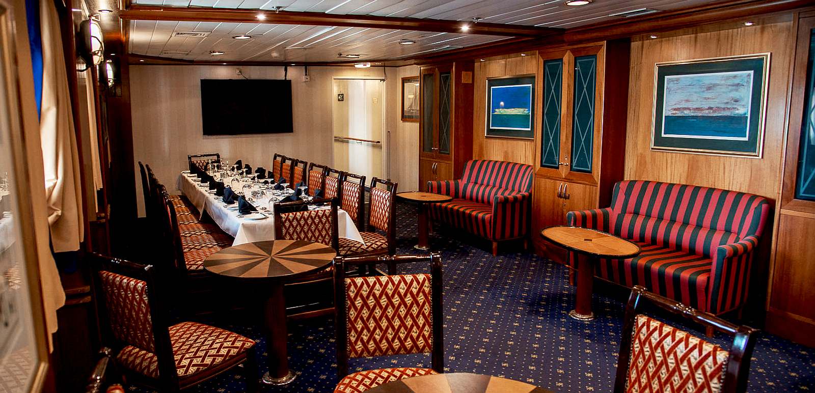 Clipper Club — Privater Saal fuer Captain's Dinner und Spezial-Anlaesse