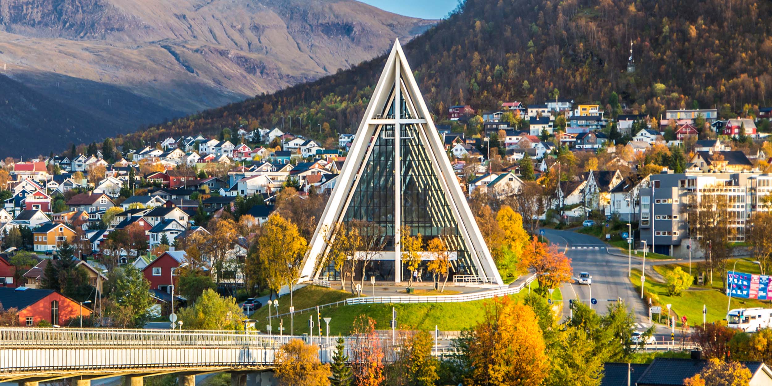 Ice Sea Cathedral in Tromsø — Foto: HX