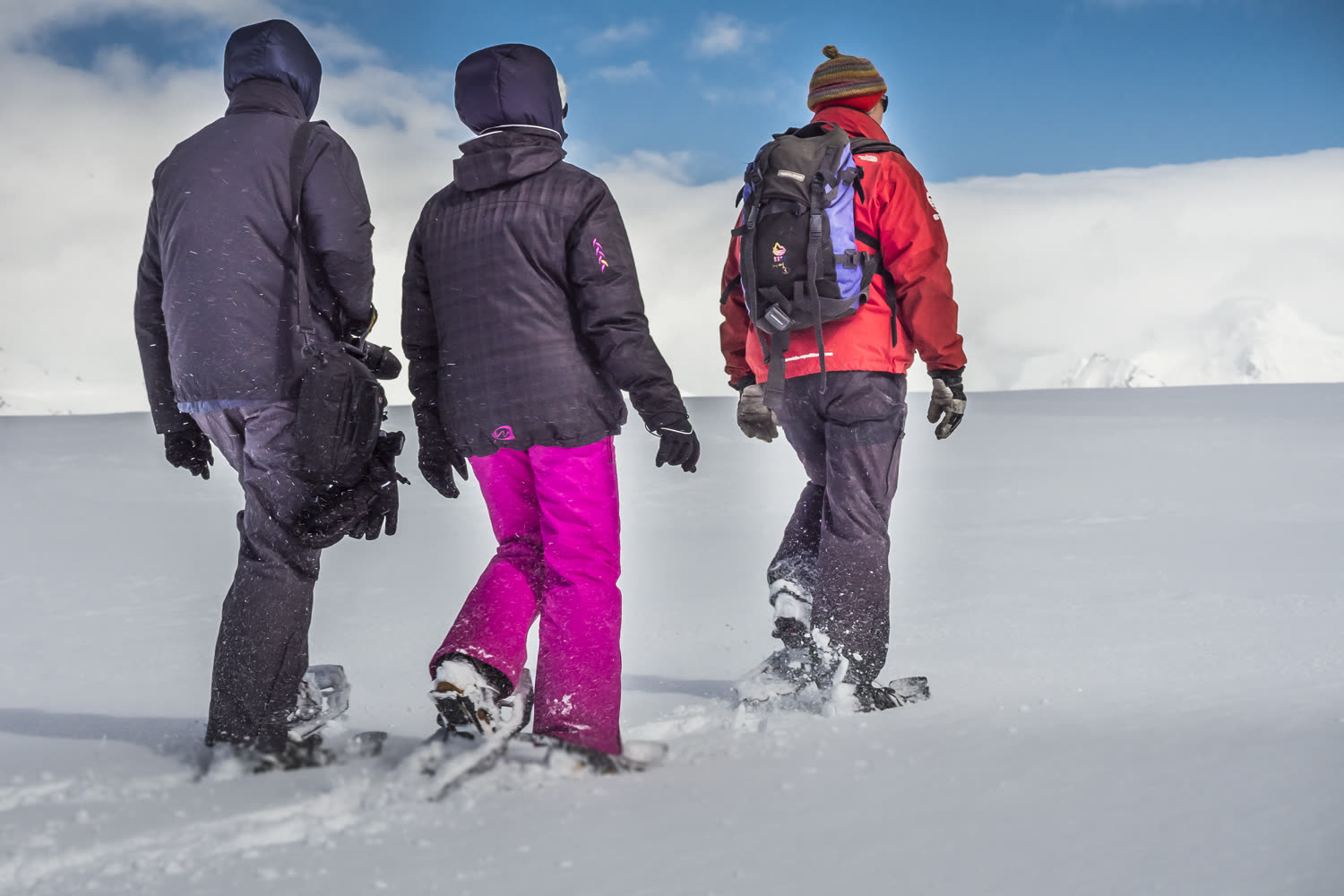 Schneeschuhwanderung — Foto: Oceanwide Expeditions