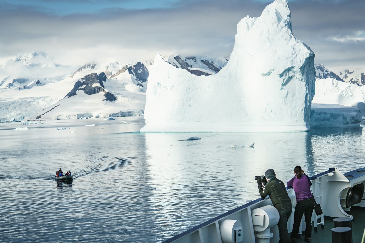 Eisberge in der Antarktis — Foto: Oceanwide Expeditions