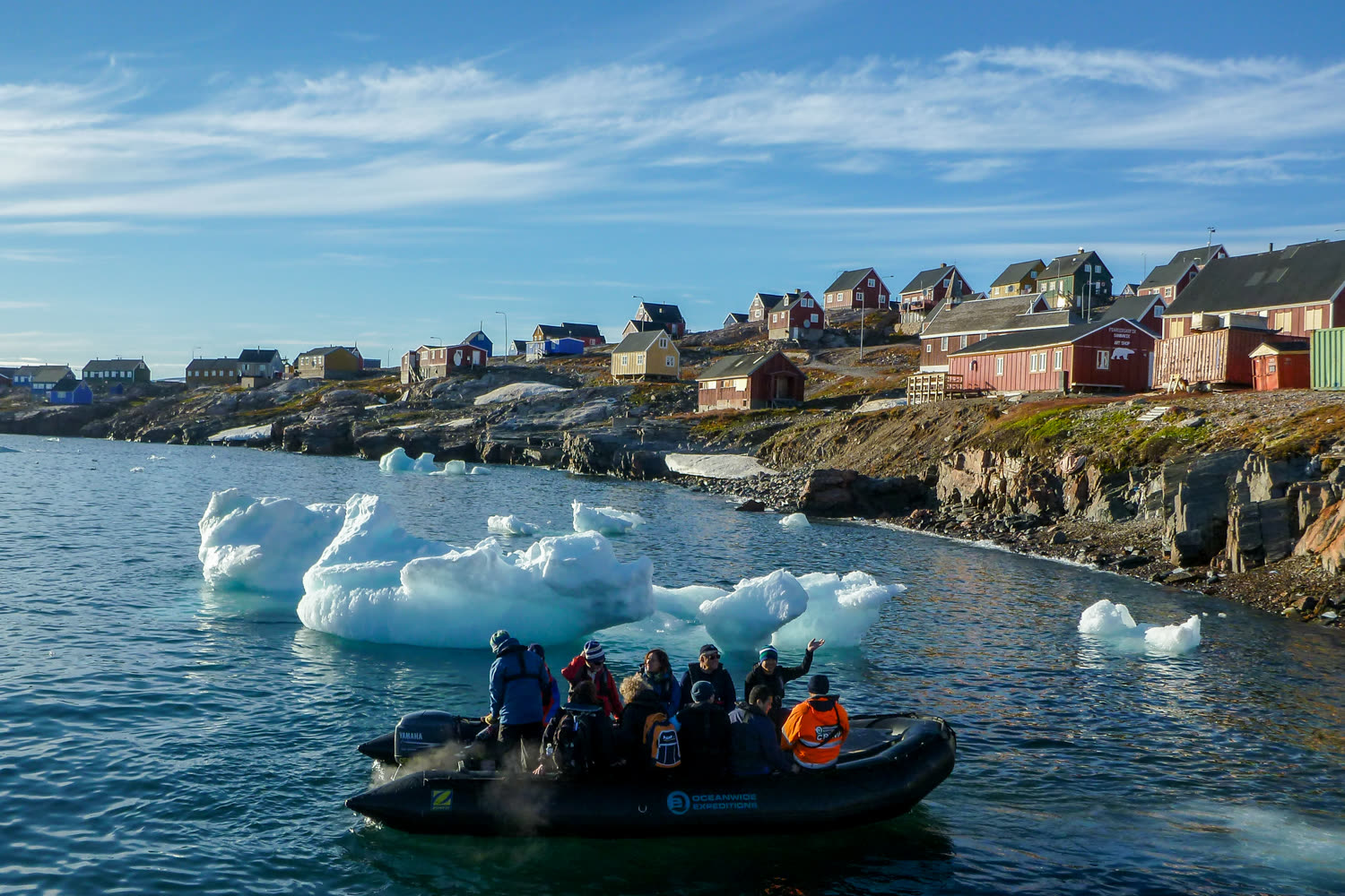 Zodiac-Anlandung Ittoqqortoormiit — Foto: Oceanwide Expeditions