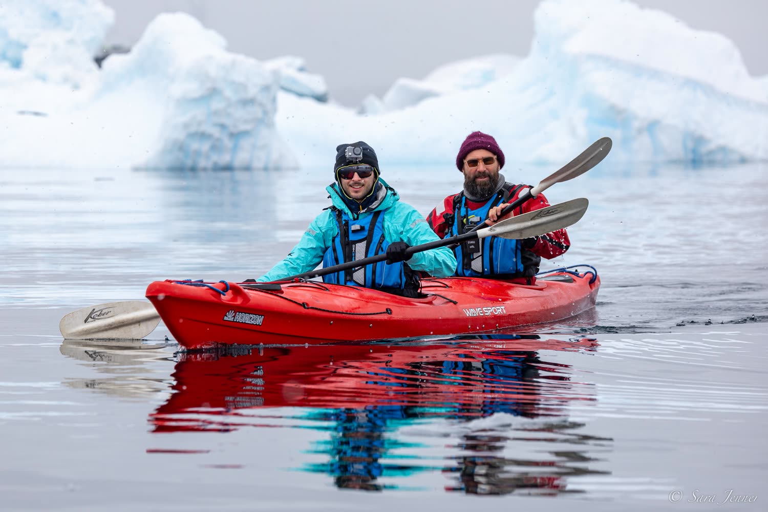 Kayakfahren im Weddellmeer — Foto: Oceanwide Expeditions