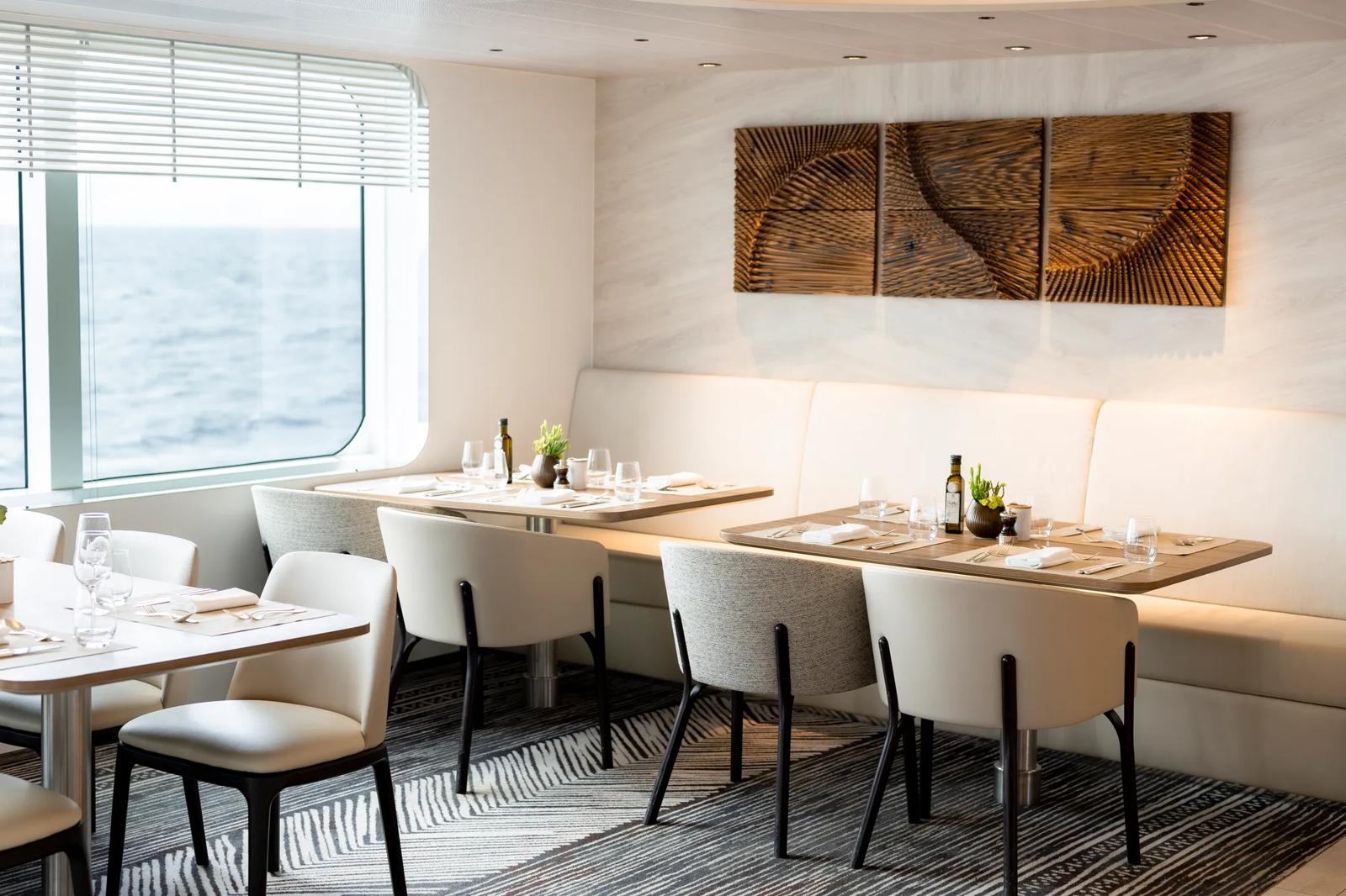 Gourmet-Restaurant an Bord