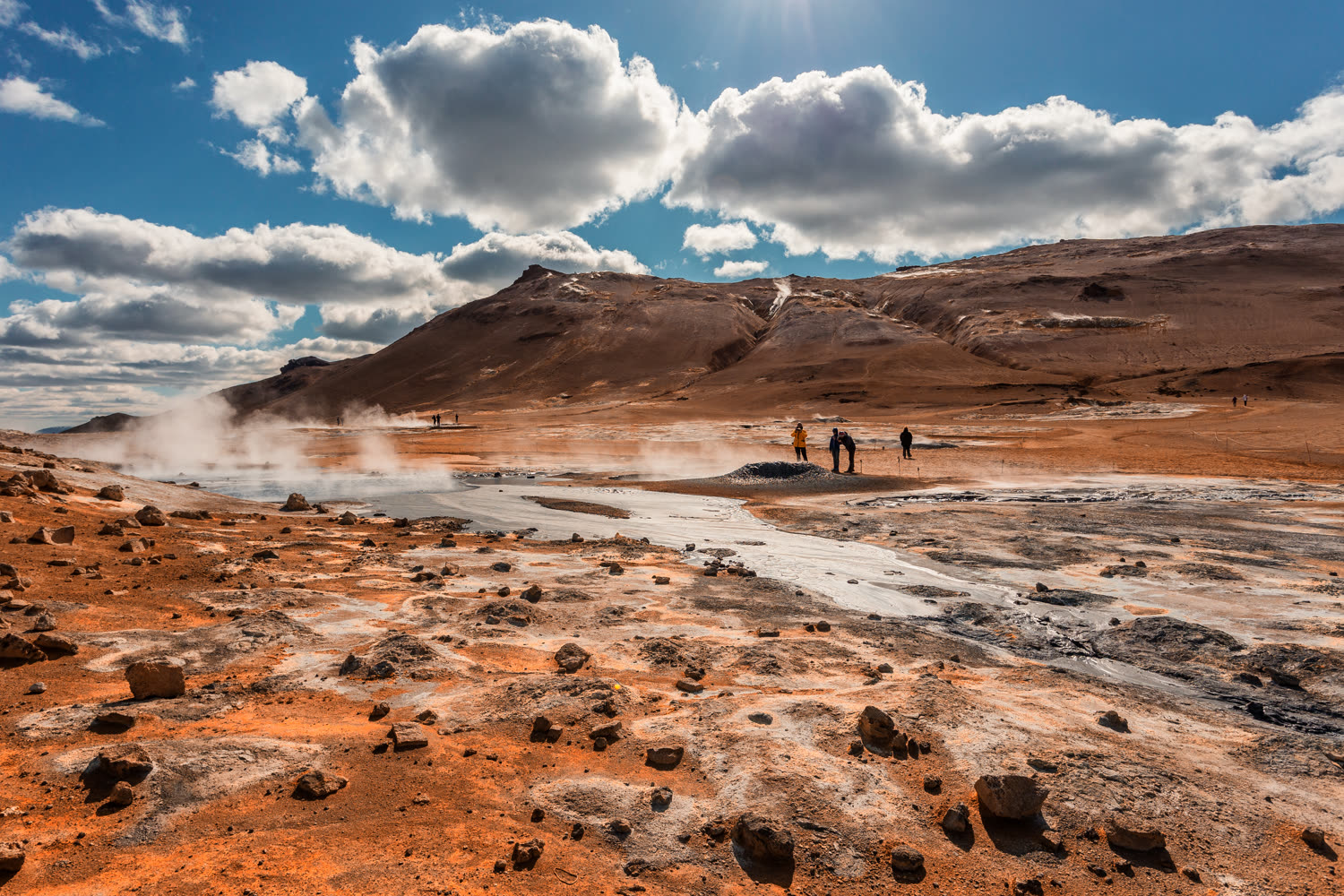 Geothermalgebiet Hverir — Foto: Quark Expeditions