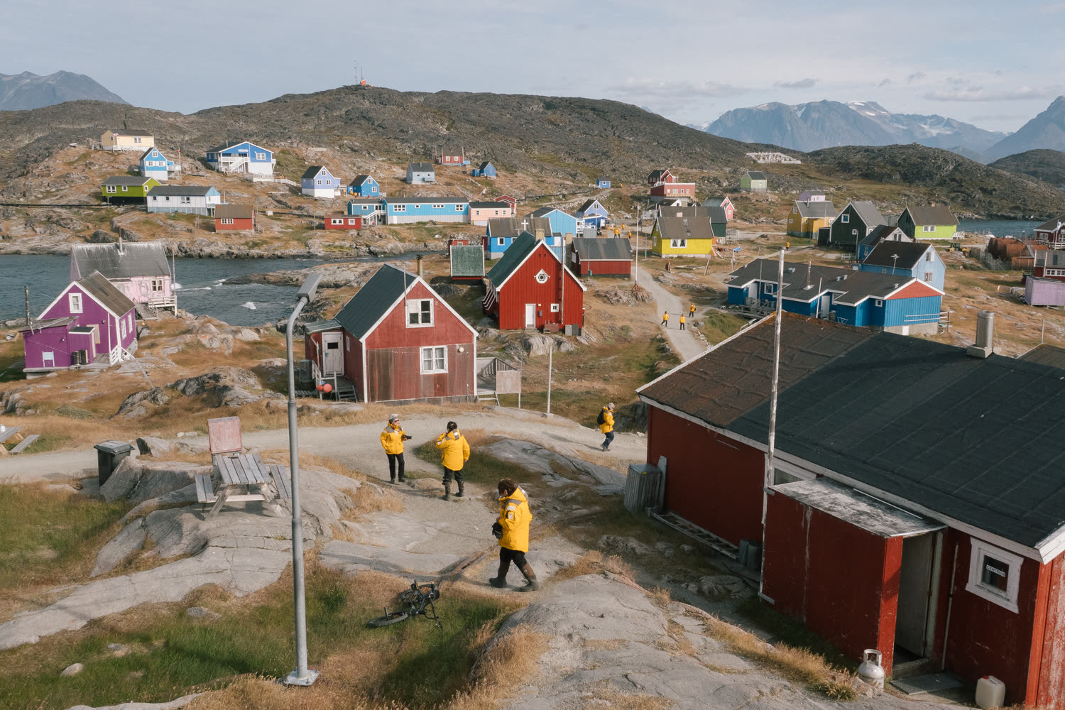 Bunte Siedlung Itilleq — Foto: Quark Expeditions