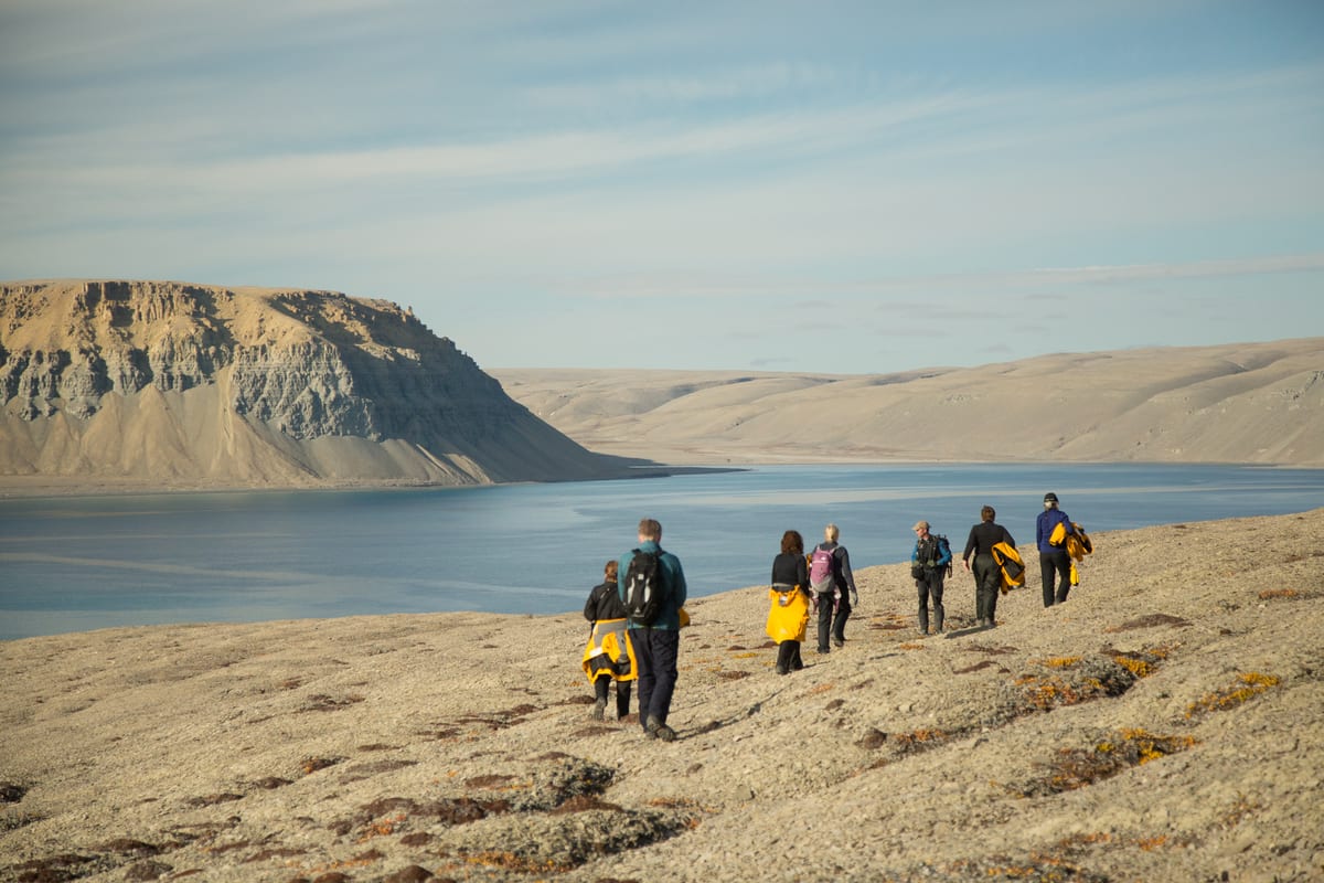 Wanderung über die kanadische Hocharktis — Foto: Quark Expeditions