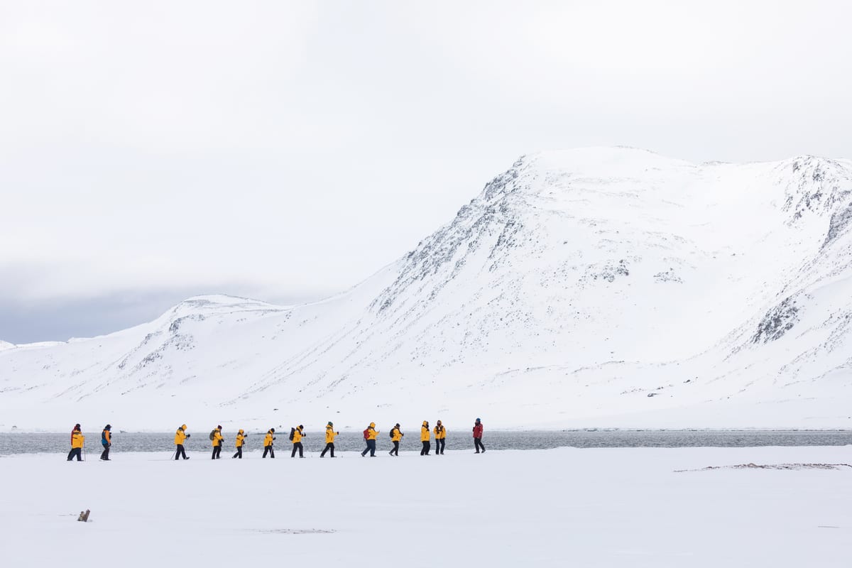 Wanderung durch die arktische Weite — Foto: Quark Expeditions