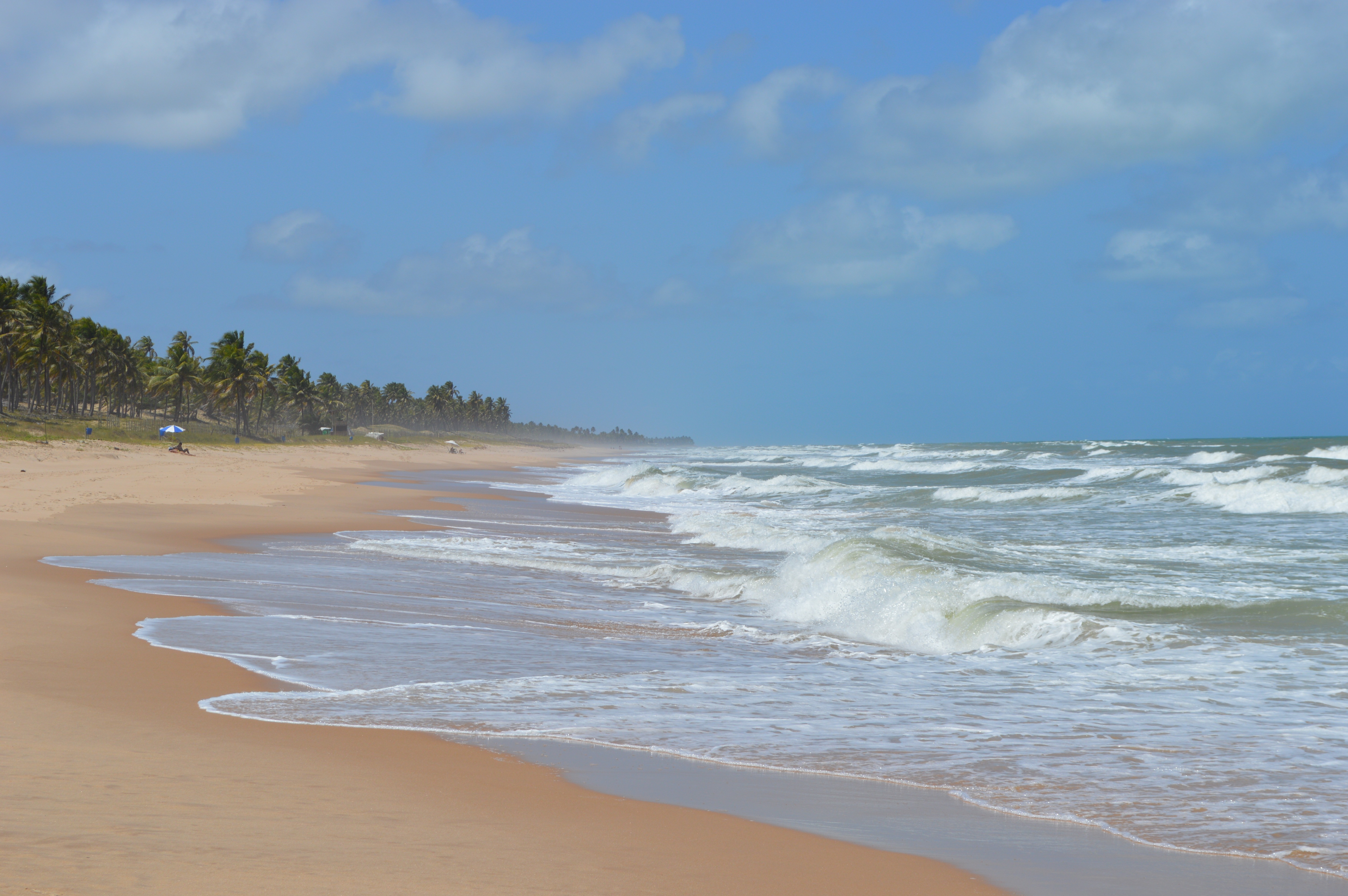 Brasilien-Imbassaí-Strand
