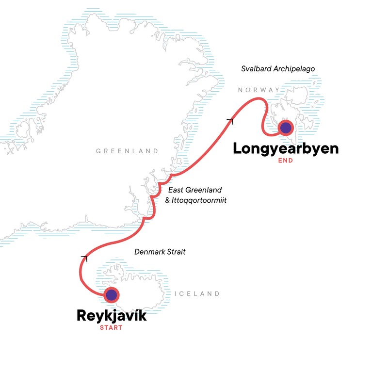 MS EXPEDITION | Höhepunkte der Arktis - Von Island über Ostgrönland nach Spitzbergen - Polar
