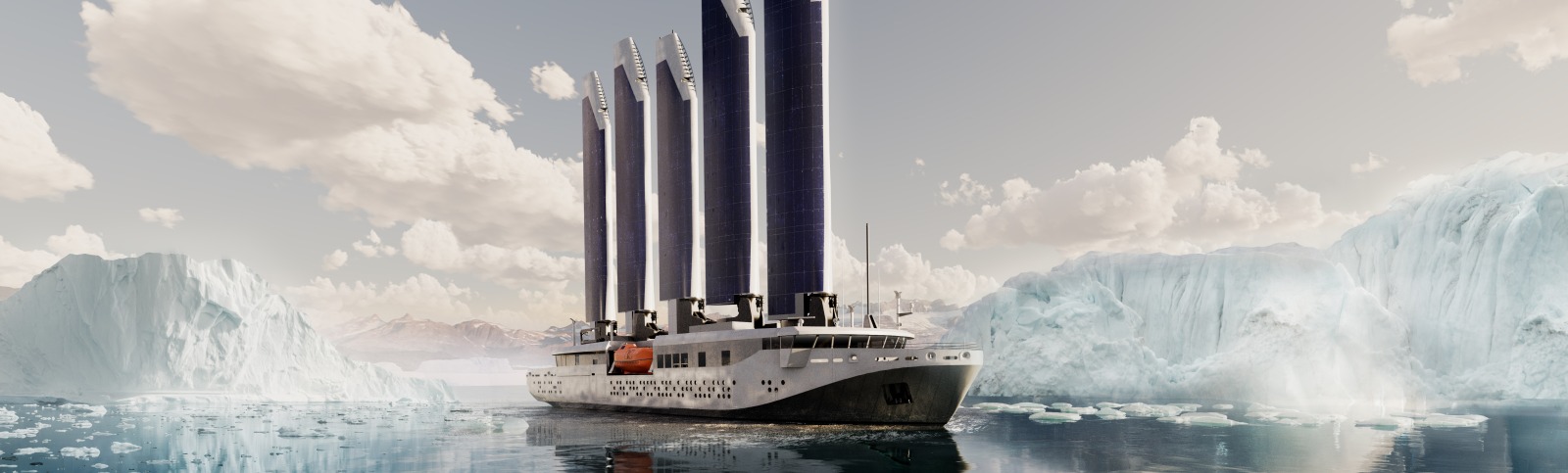 Mit dem Solarsegler \