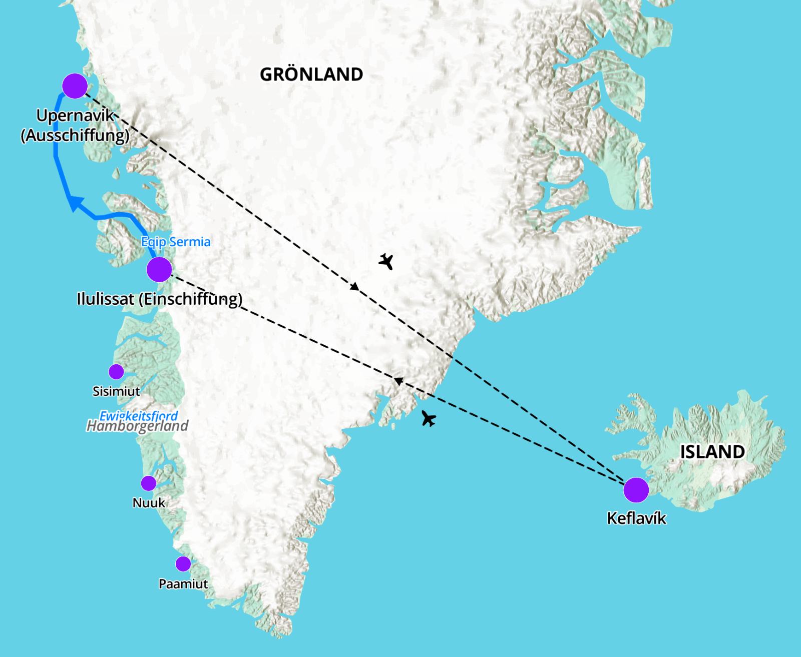 VON DEN GROSSEN GLETSCHERN ZU DEN EISBERGEN, 2027 - Polar