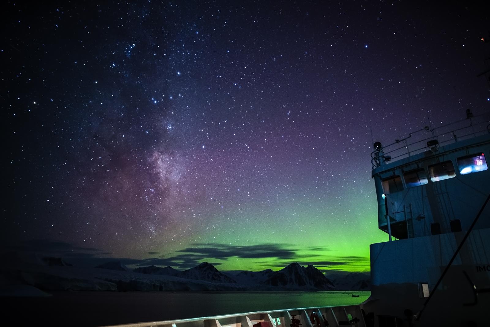 Antarktis & Polarkreis - Aurora Australis / Südlicht