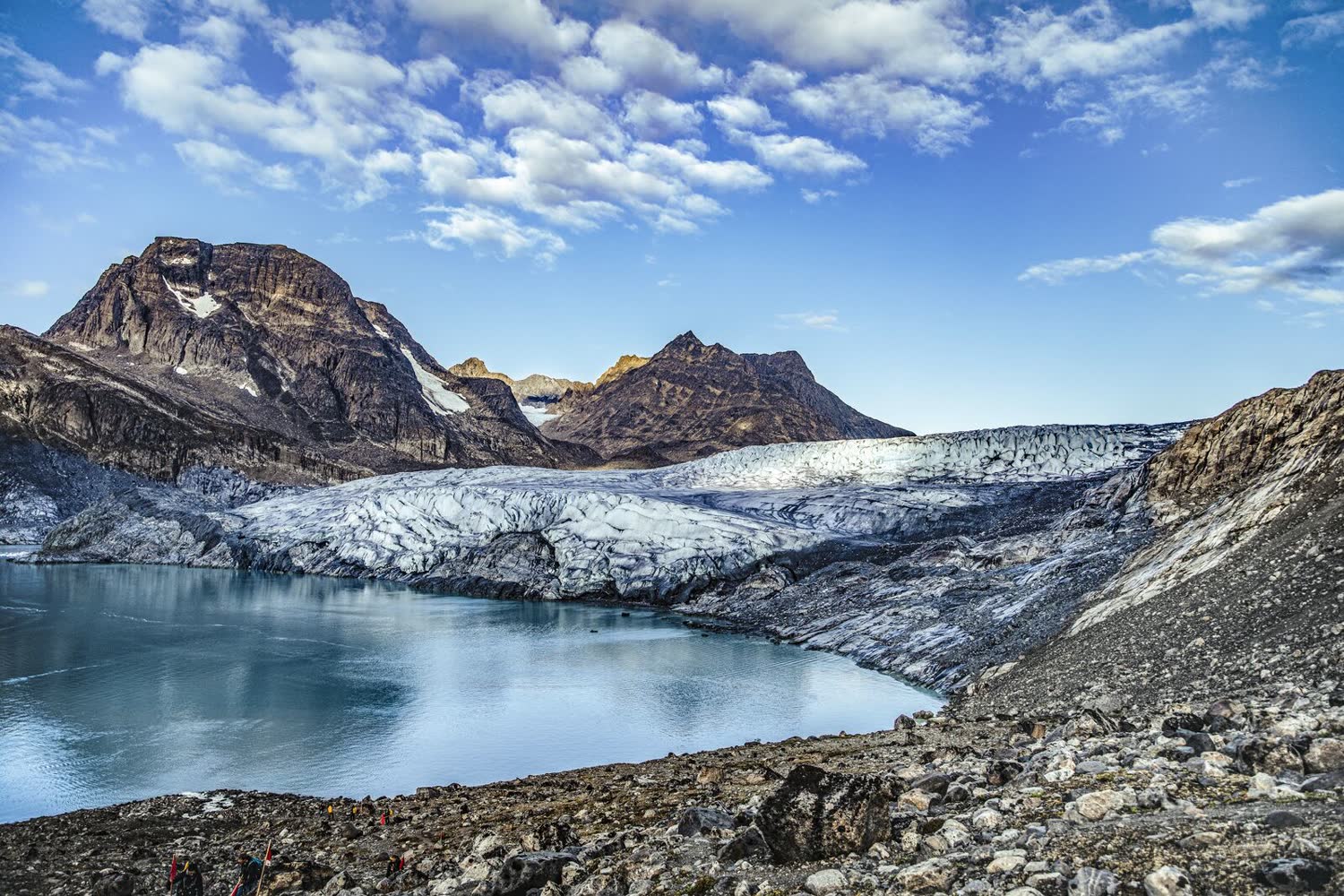 Gletscher im Evighedsfjord — Foto: Studio PONANT / Julie Lacombe
