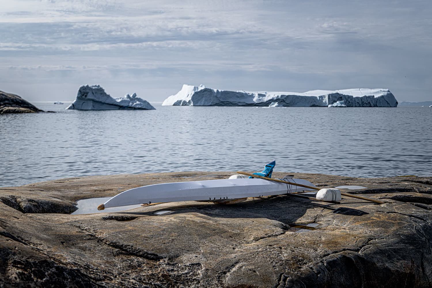 Kajaktour vor Ilulissat — Foto: Studio PONANT / Julie Lacombe