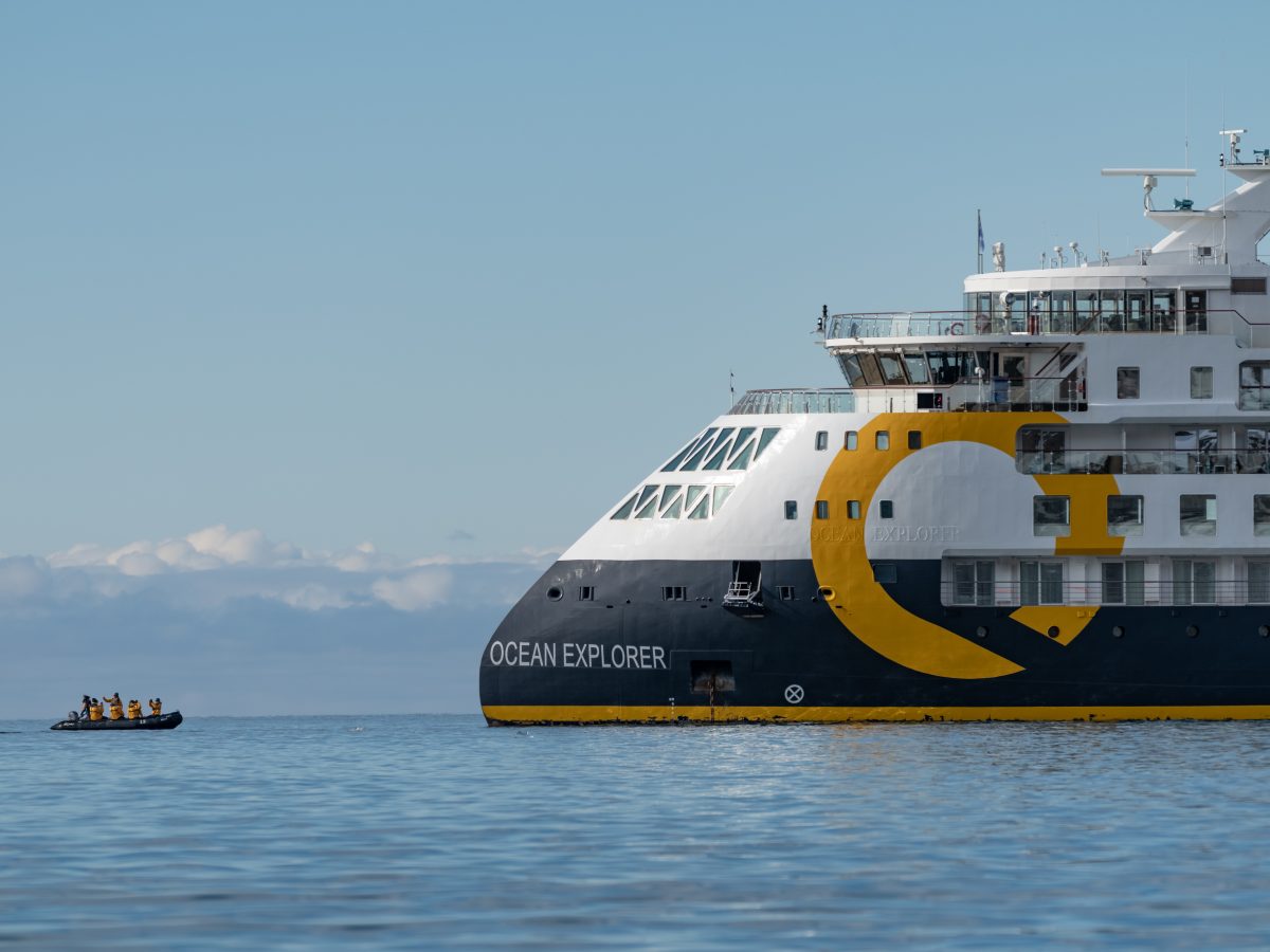 Ocean Explorer mit Zodiac