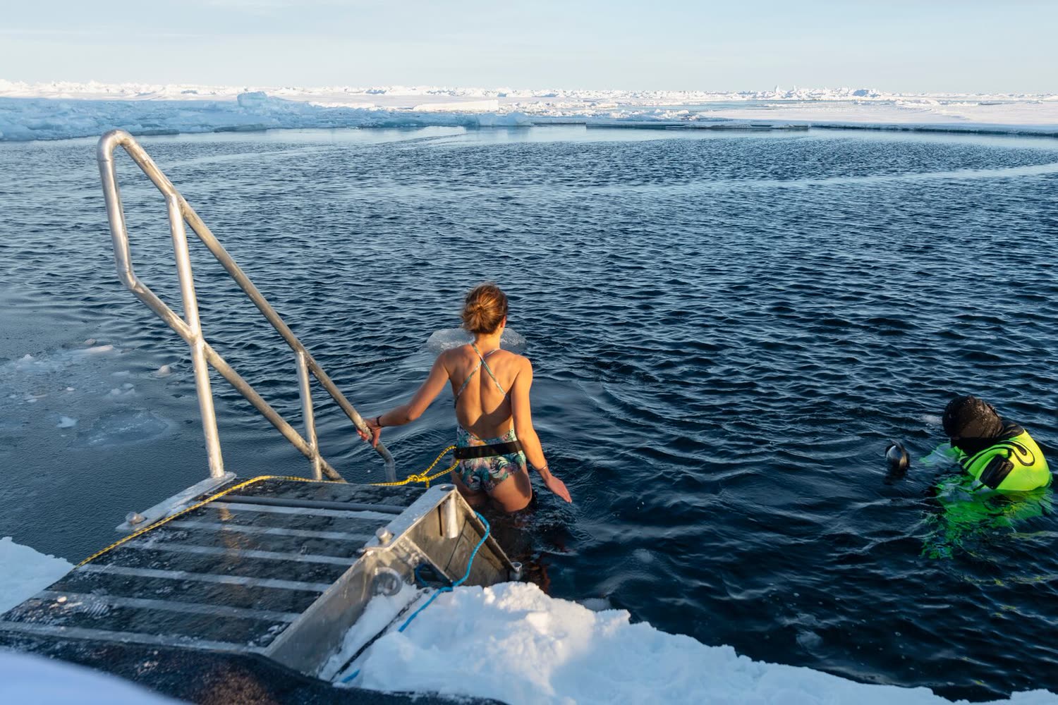 Polar Plunge — Foto: Studio PONANT / Olivier Blaud
