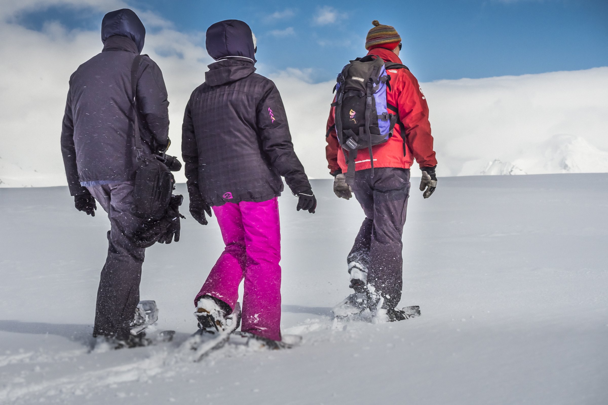 Schneeschuhwanderungen — Foto: Oceanwide Expeditions