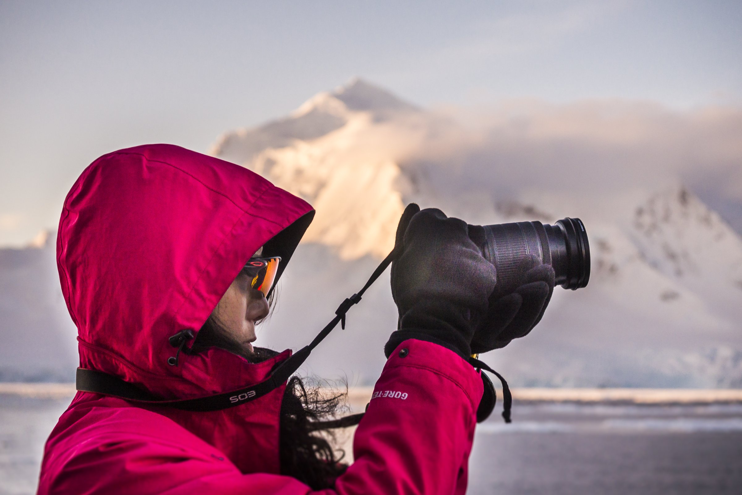 Foto-Workshop unter dem Polarhimmel — Foto: Oceanwide Expeditions