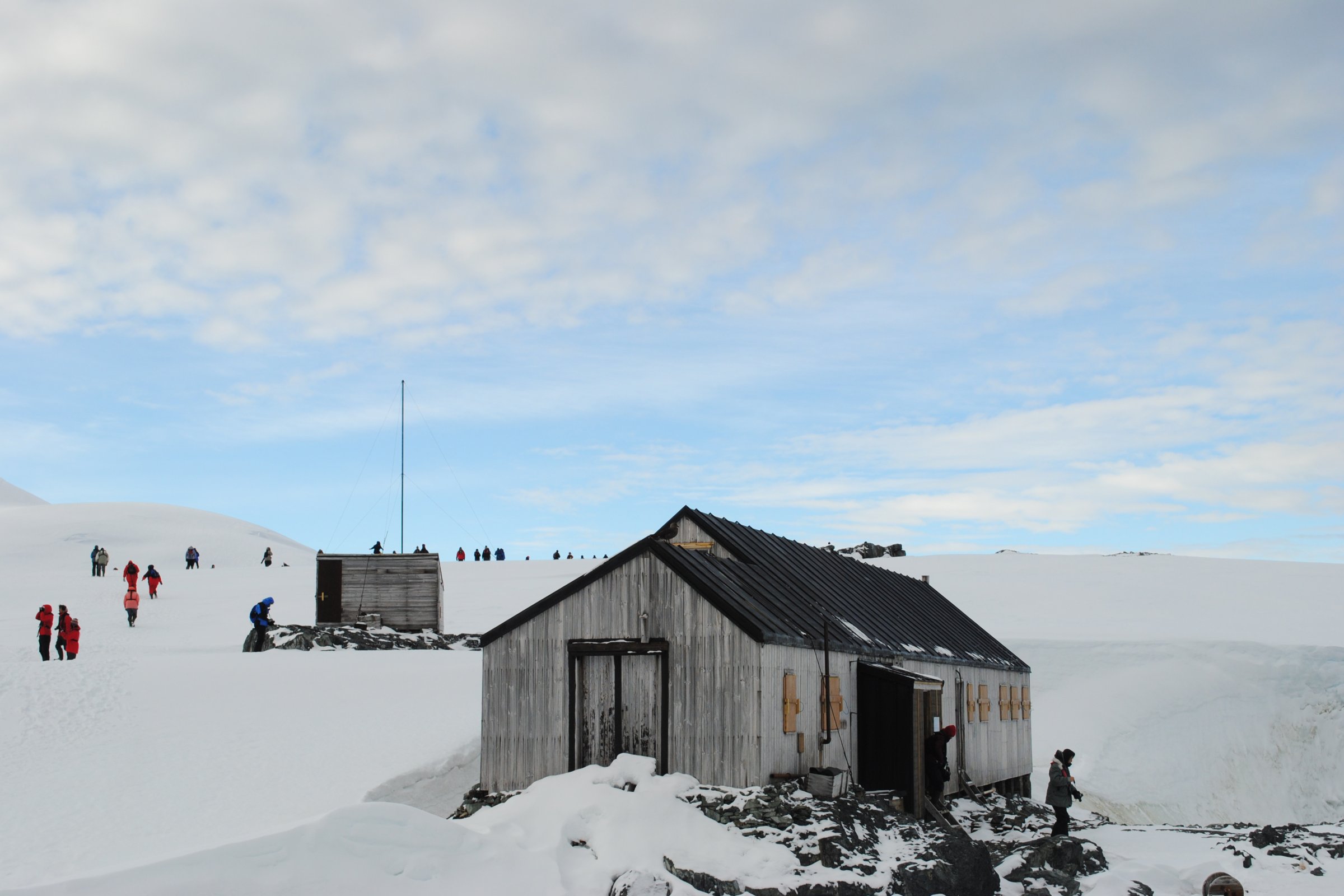 Base W · Britische Forschungsstation · Detaille Island — Foto: Oceanwide Expeditions