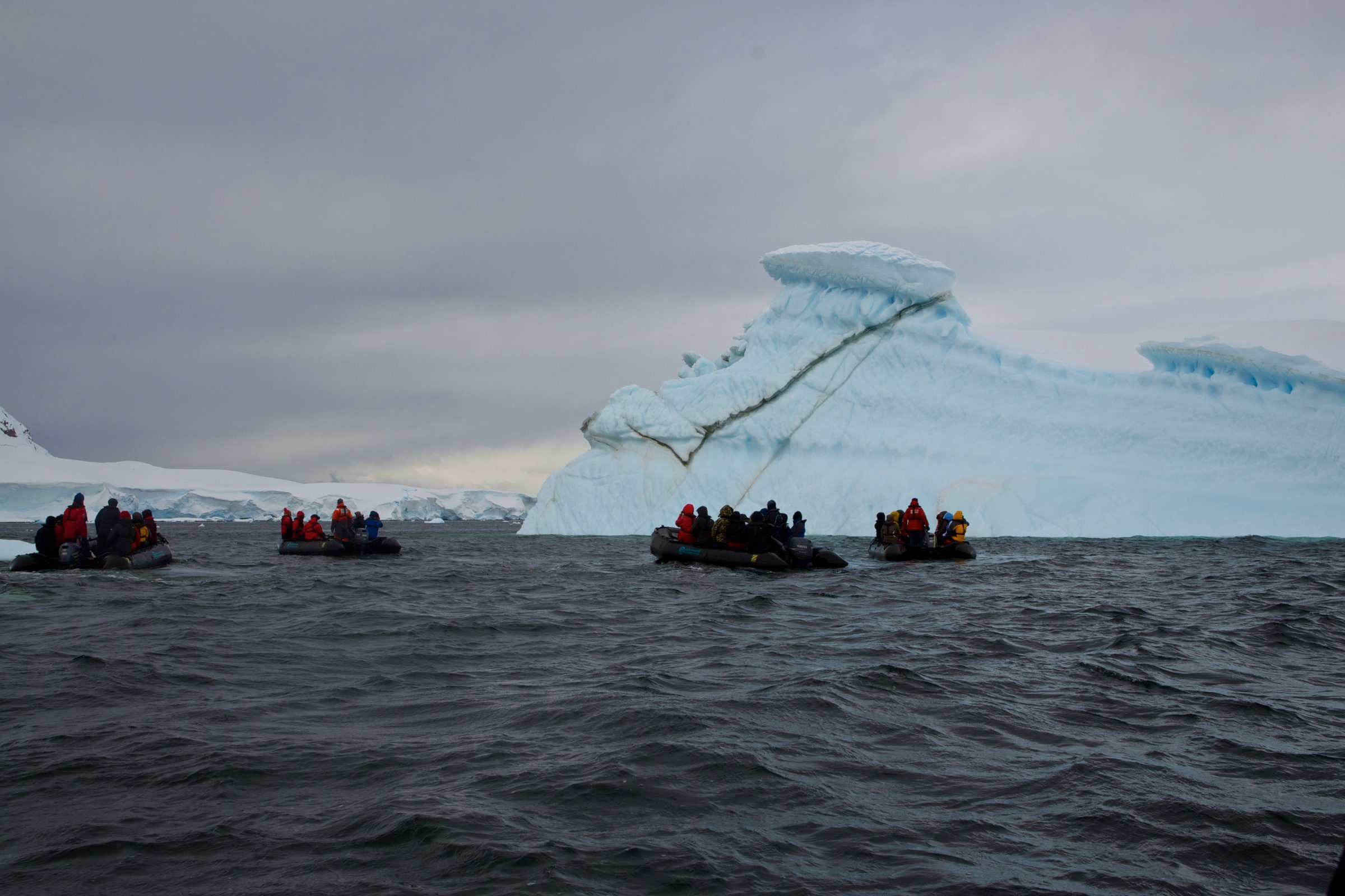 Zodiac-Tour zwischen den Eisbergen — Foto: Oceanwide Expeditions