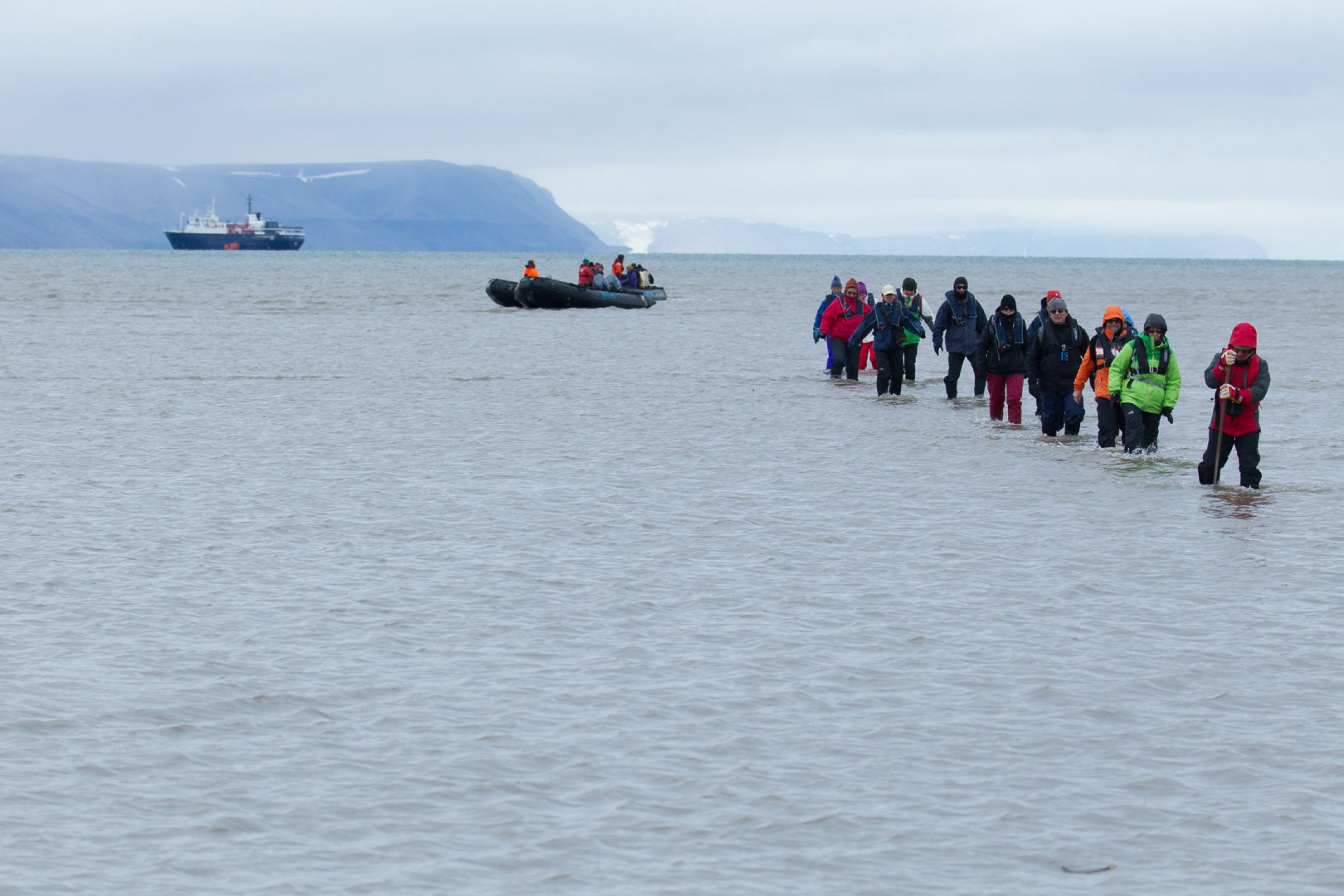 Anlandung Diskobukta · Edgeøya — Foto: Oceanwide Expeditions