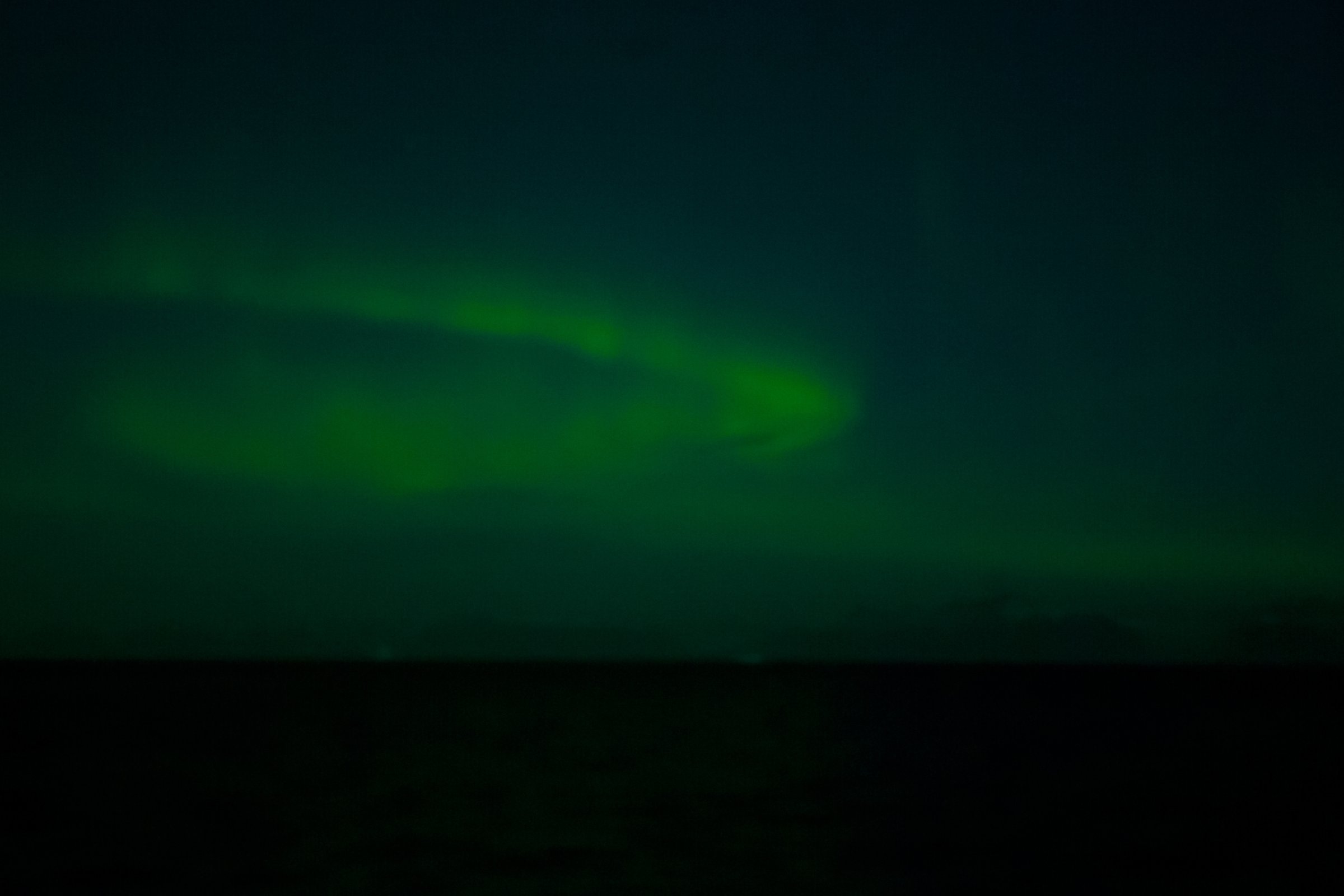 Polarlichter über Nordostgrönland — Foto: Oceanwide Expeditions