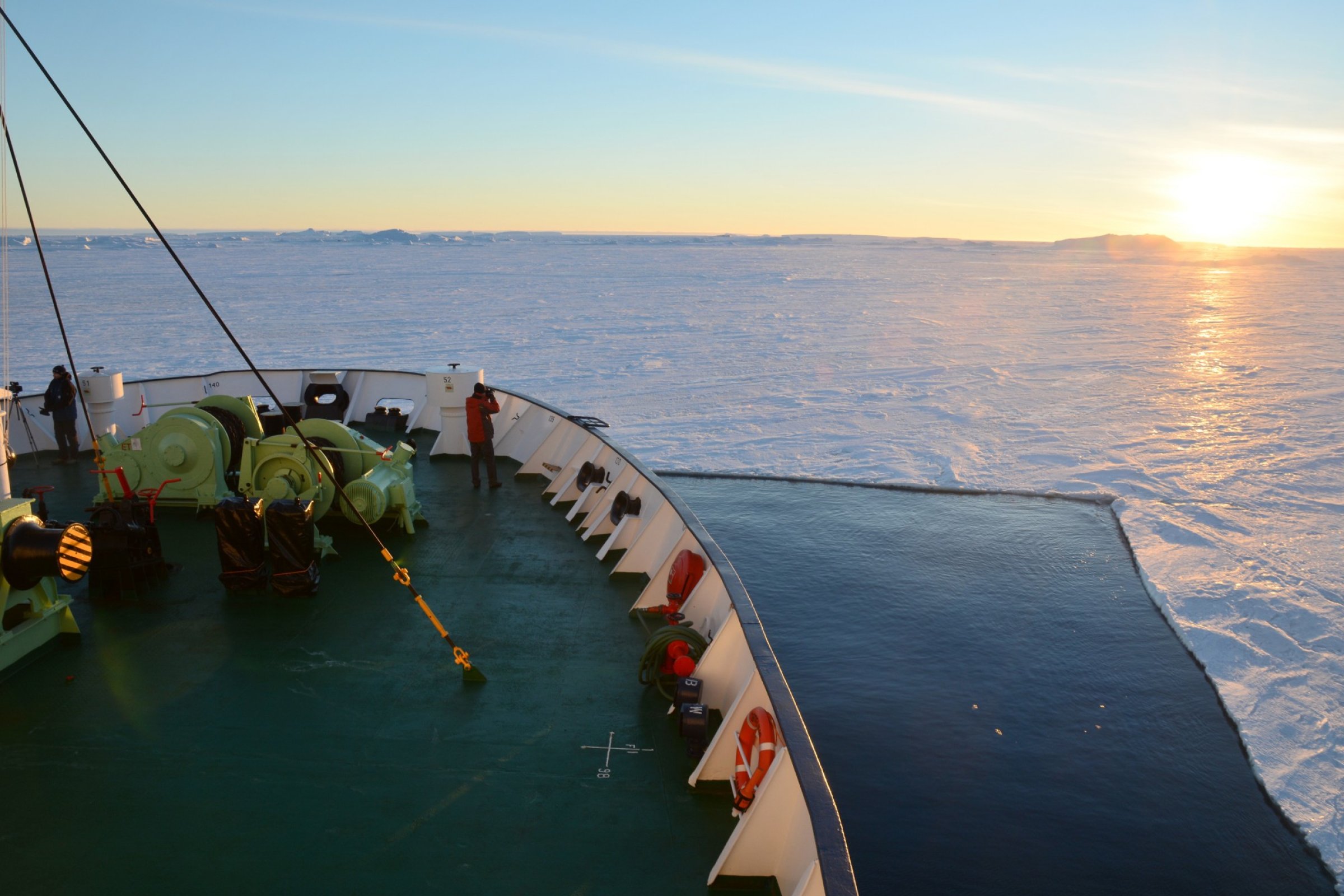 MS Ortelius vor Snow Hill Island — Foto: Oceanwide Expeditions