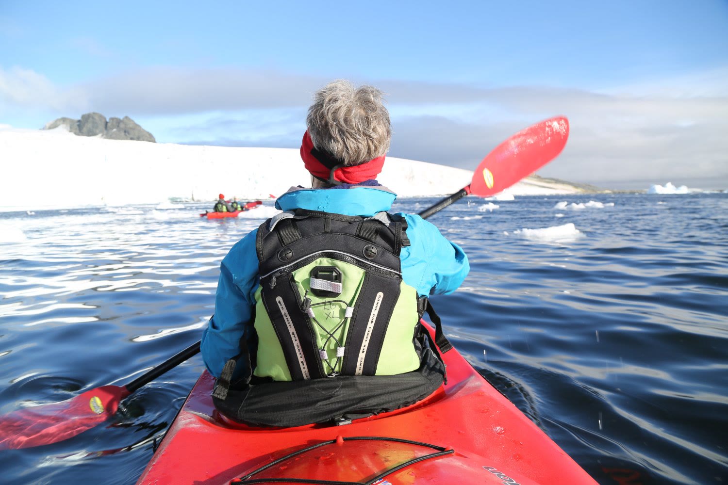 Kajaking im Basislager — Foto: Oceanwide Expeditions