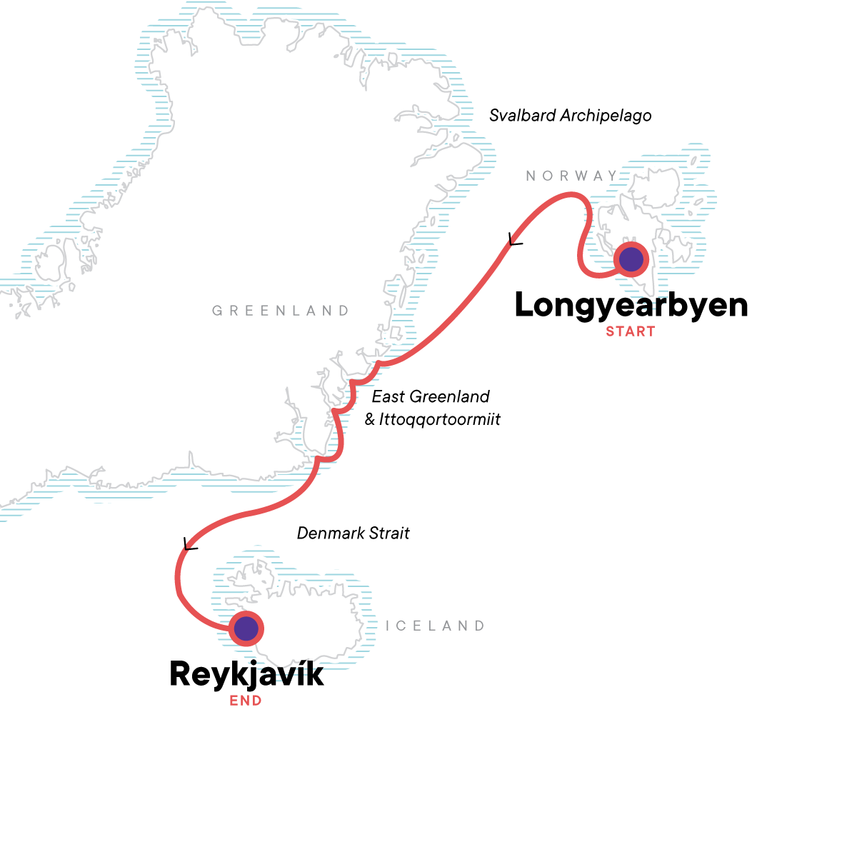 Routenkarte